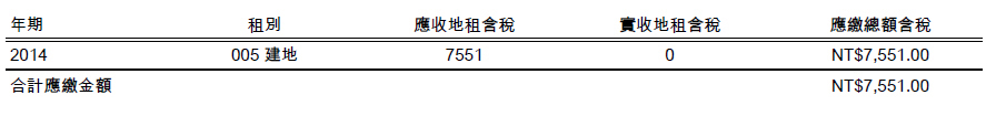 繳款通知單優化前