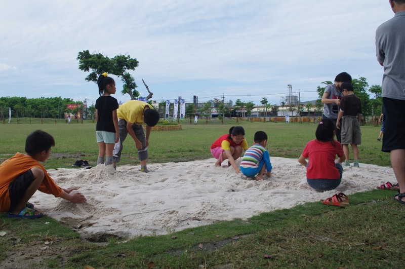 親子細沙池