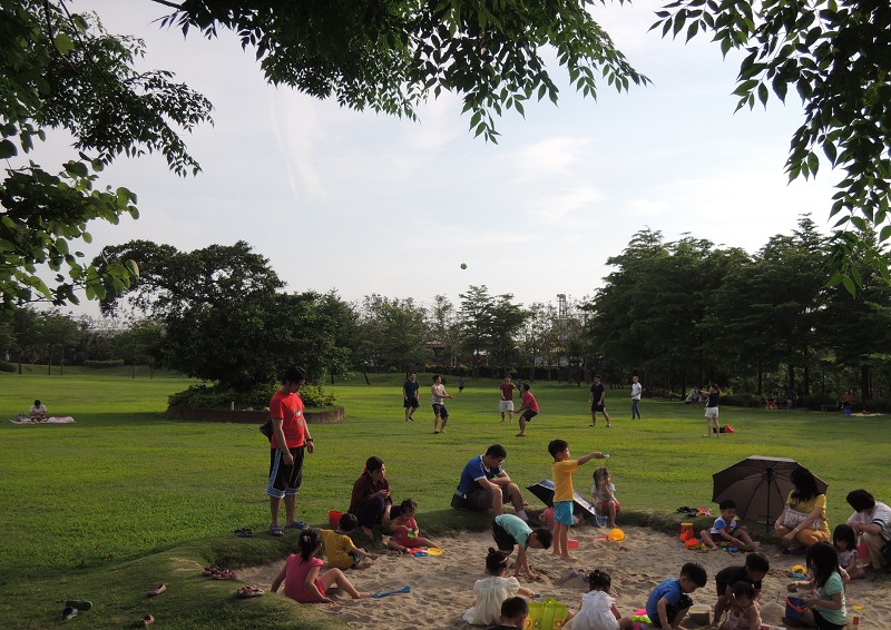 遊戲區親子戲砂