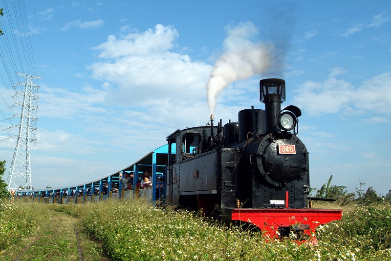 link to Tourism Train at Xihu Sugar Factory, Steam Locomotive No. 346