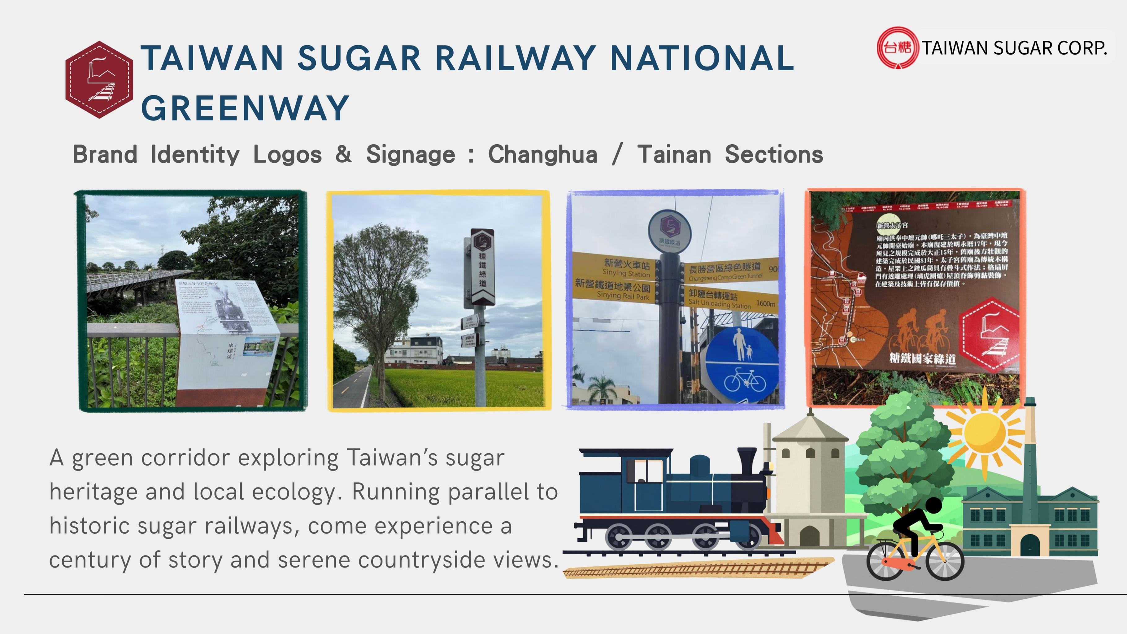 Brand Identity Logos &amp; Signage : Changhua / Tainan Sections