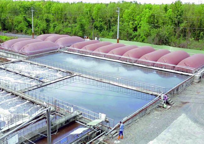 台糖畜殖場廢水處理與沼氣回收設施