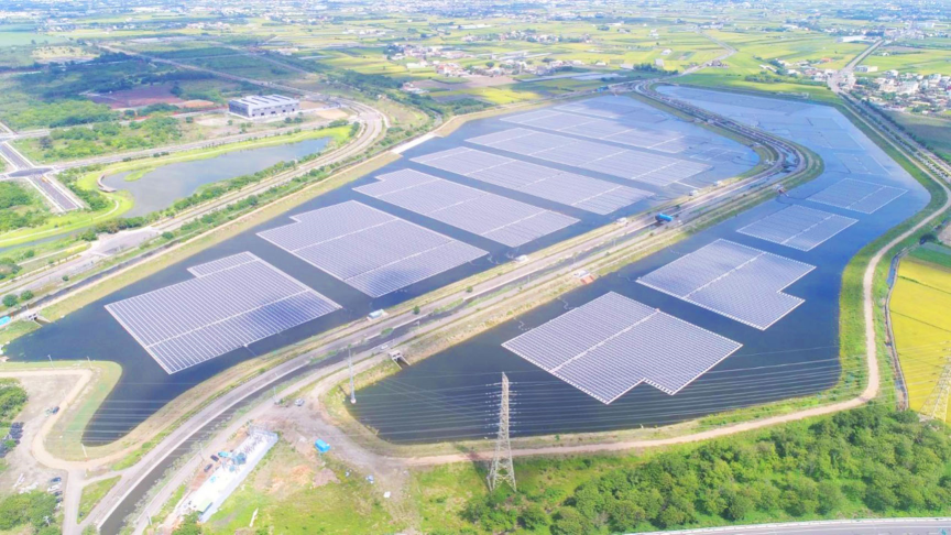 Solar PV on detention pond (Wanxing Sifang)