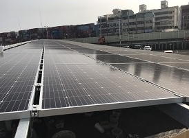 連結 高雄大型車停車場太陽能光電
