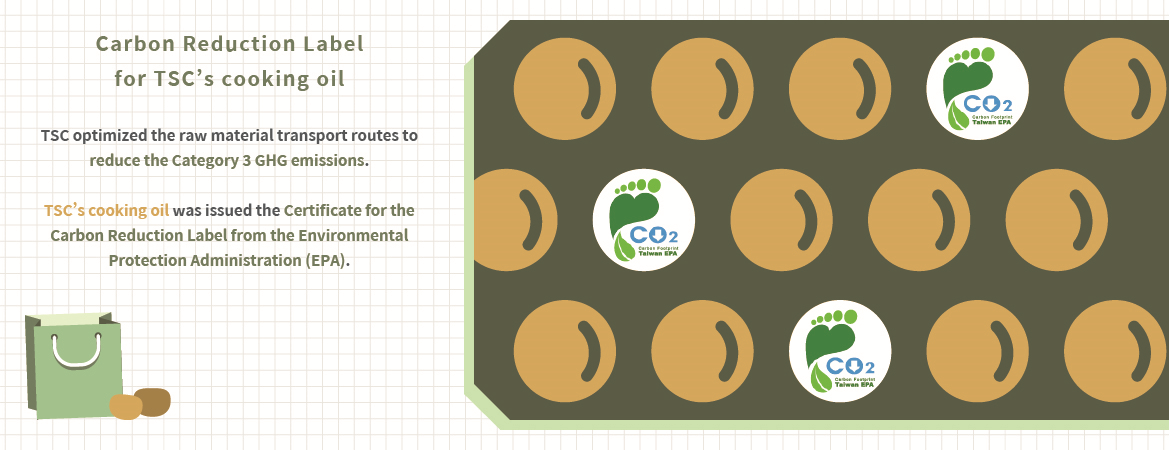 Carbon Reduction Label for Salad Oil